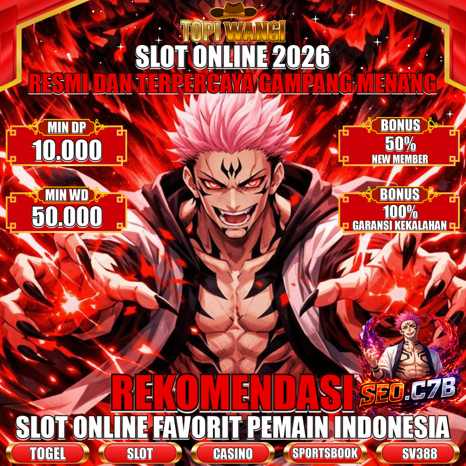 Banner Red Aura