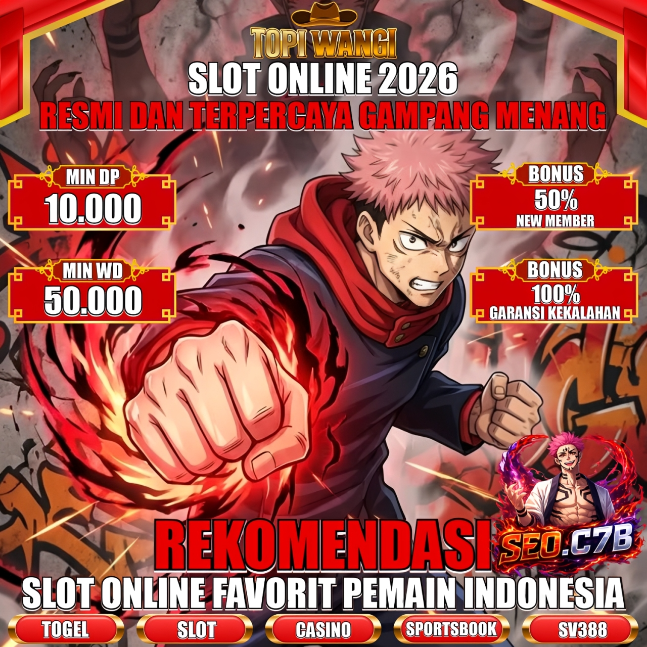 TOPIWANGI ⚡️ SITUS TOTO TOGEL 4D RESMI BANDAR TOTO MACAU ONLINE TERBAIK 2026 image 1
